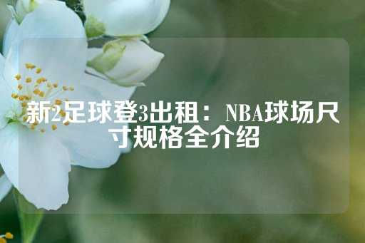 新2足球登3出租：NBA球场尺寸规格全介绍-第1张图片-皇冠信用盘出租