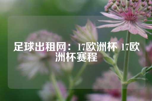 足球出租网：17欧洲杯 17欧洲杯赛程-第1张图片-皇冠信用盘出租