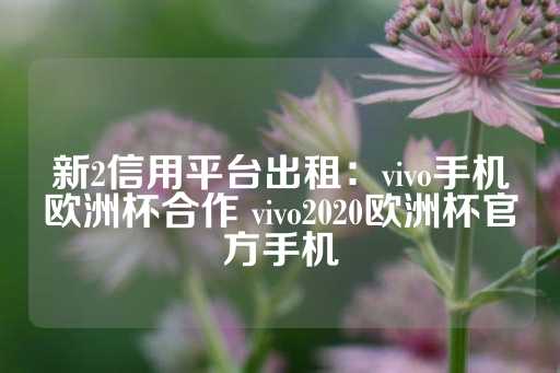 新2信用平台出租：vivo手机欧洲杯合作 vivo2020欧洲杯官方手机-第1张图片-皇冠信用盘出租