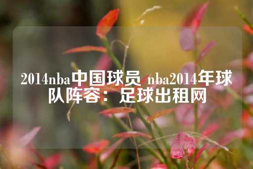 2014nba中国球员 nba2014年球队阵容：足球出租网