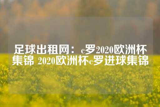 足球出租网：c罗2020欧洲杯集锦 2020欧洲杯c罗进球集锦