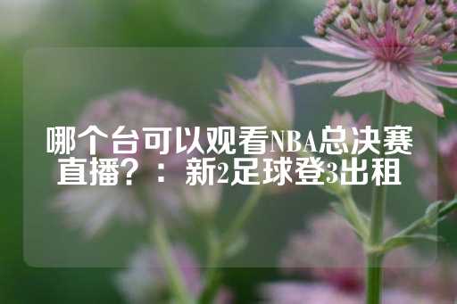 哪个台可以观看NBA总决赛直播？：新2足球登3出租-第1张图片-皇冠信用盘出租