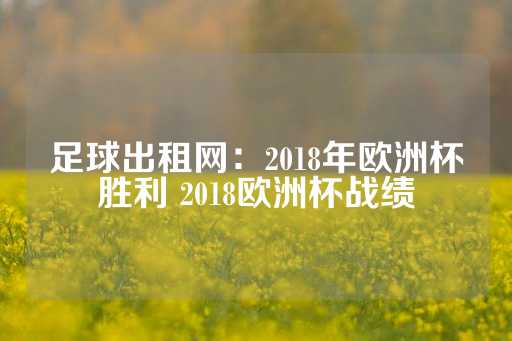 足球出租网：2018年欧洲杯胜利 2018欧洲杯战绩