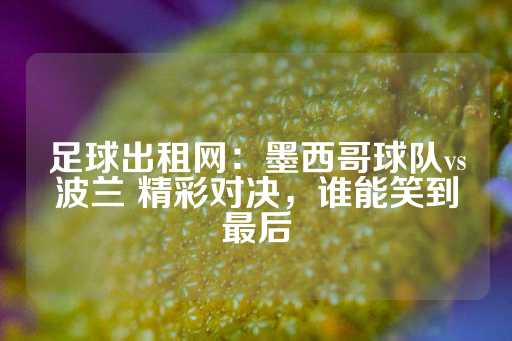 足球出租网：墨西哥球队vs波兰 精彩对决，谁能笑到最后-第1张图片-皇冠信用盘出租