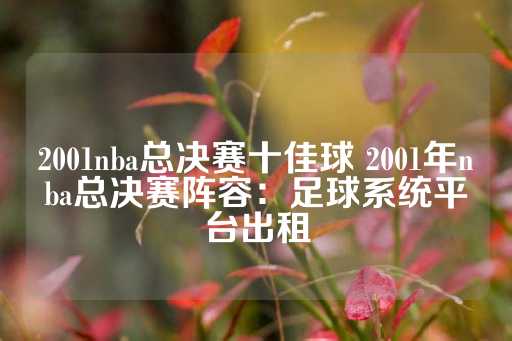 2001nba总决赛十佳球 2001年nba总决赛阵容：足球系统平台出租-第1张图片-皇冠信用盘出租