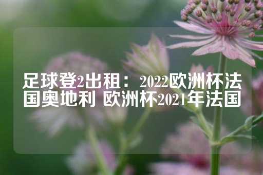 足球登2出租：2022欧洲杯法国奥地利 欧洲杯2021年法国