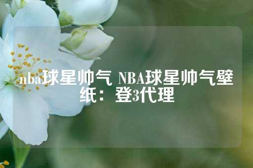 nba球星帅气 NBA球星帅气壁纸：登3代理-第1张图片-皇冠信用盘出租