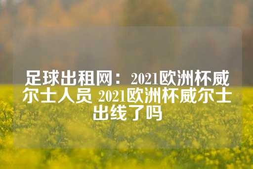 足球出租网：2021欧洲杯威尔士人员 2021欧洲杯威尔士出线了吗-第1张图片-皇冠信用盘出租