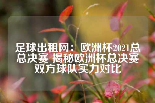 足球出租网：欧洲杯2021总总决赛 揭秘欧洲杯总决赛双方球队实力对比-第1张图片-皇冠信用盘出租