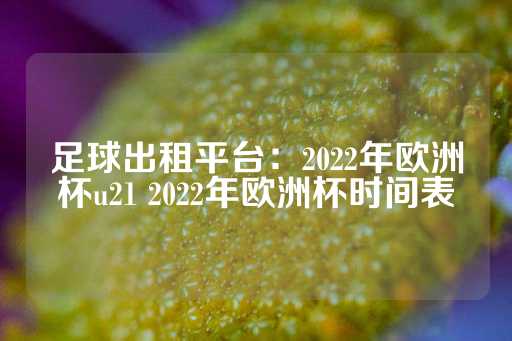 足球出租平台：2022年欧洲杯u21 2022年欧洲杯时间表