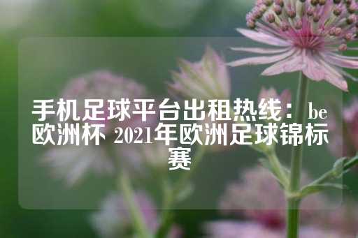 手机足球平台出租热线：be欧洲杯 2021年欧洲足球锦标赛