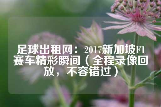 足球出租网：2017新加坡F1赛车精彩瞬间（全程录像回放，不容错过）-第1张图片-皇冠信用盘出租