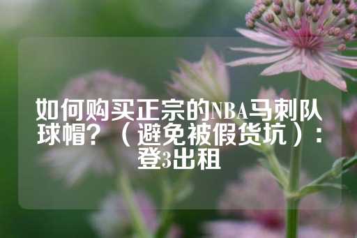 如何购买正宗的NBA马刺队球帽？（避免被假货坑）：登3出租