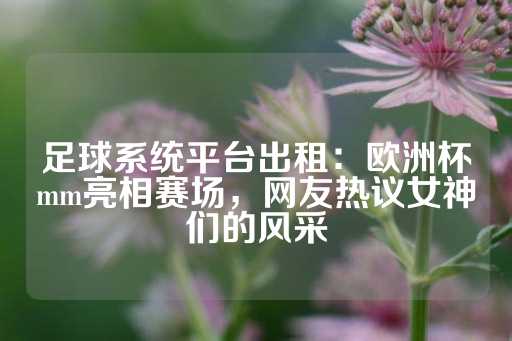 足球系统平台出租：欧洲杯mm亮相赛场，网友热议女神们的风采