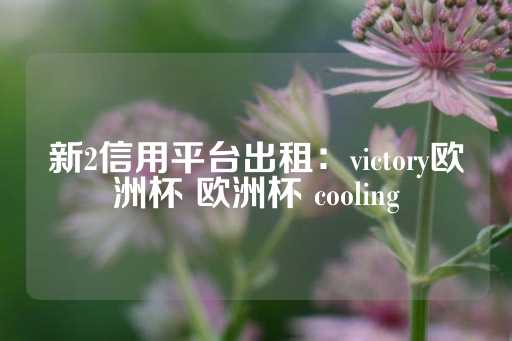 新2信用平台出租：victory欧洲杯 欧洲杯 cooling-第1张图片-皇冠信用盘出租