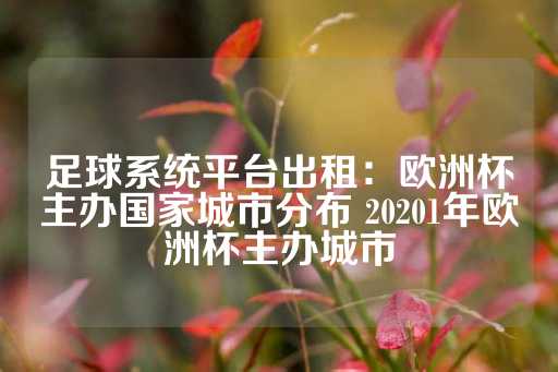 足球系统平台出租：欧洲杯主办国家城市分布 20201年欧洲杯主办城市-第1张图片-皇冠信用盘出租