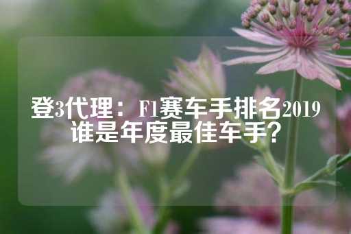 登3代理：F1赛车手排名2019谁是年度最佳车手？-第1张图片-皇冠信用盘出租