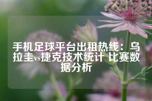 手机足球平台出租热线：乌拉圭vs捷克技术统计 比赛数据分析-第1张图片-皇冠信用盘出租