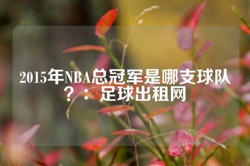 2015年NBA总冠军是哪支球队？：足球出租网