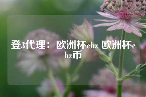 登3代理：欧洲杯chz 欧洲杯chz币