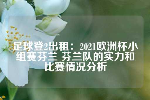 足球登2出租：2021欧洲杯小组赛芬兰 芬兰队的实力和比赛情况分析