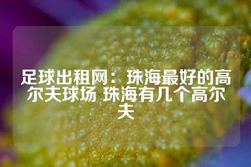 足球出租网：珠海最好的高尔夫球场 珠海有几个高尔夫