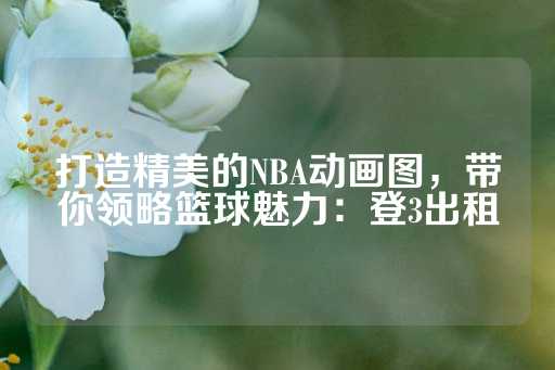 打造精美的NBA动画图，带你领略篮球魅力：登3出租-第1张图片-皇冠信用盘出租