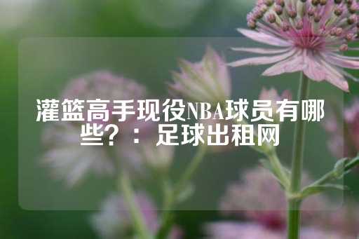 灌篮高手现役NBA球员有哪些？：足球出租网-第1张图片-皇冠信用盘出租