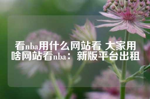 看nba用什么网站看 大家用啥网站看nba：新版平台出租-第1张图片-皇冠信用盘出租