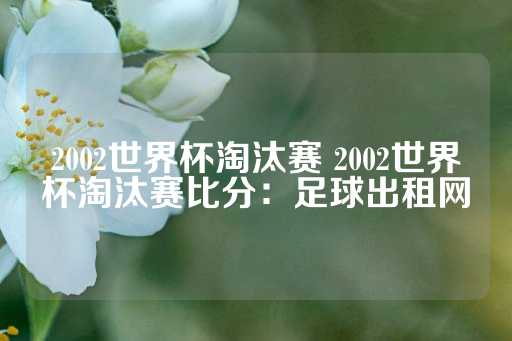 2002世界杯淘汰赛 2002世界杯淘汰赛比分：足球出租网-第1张图片-皇冠信用盘出租