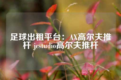 足球出租平台：AX高尔夫推杆 jcstudio高尔夫推杆