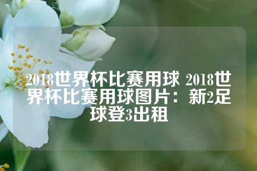 2018世界杯比赛用球 2018世界杯比赛用球图片：新2足球登3出租-第1张图片-皇冠信用盘出租