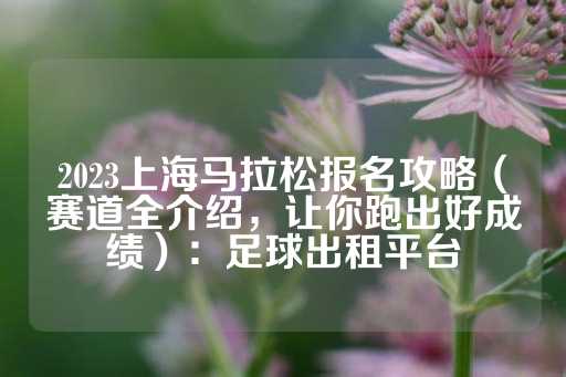 2023上海马拉松报名攻略（赛道全介绍，让你跑出好成绩）：足球出租平台