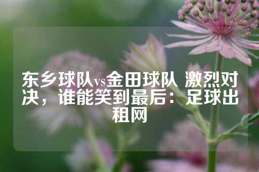 东乡球队vs金田球队 激烈对决，谁能笑到最后：足球出租网-第1张图片-皇冠信用盘出租