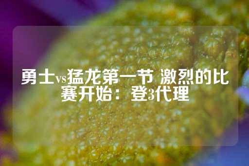 勇士vs猛龙第一节 激烈的比赛开始：登3代理-第1张图片-皇冠信用盘出租