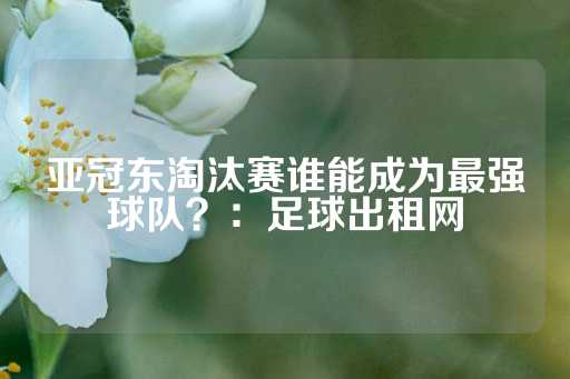 亚冠东淘汰赛谁能成为最强球队？：足球出租网