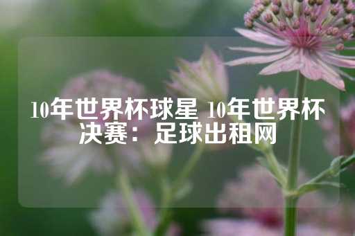 10年世界杯球星 10年世界杯决赛：足球出租网-第1张图片-皇冠信用盘出租