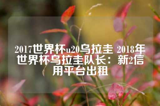 2017世界杯u20乌拉圭 2018年世界杯乌拉圭队长：新2信用平台出租