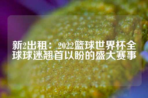 新2出租：2022篮球世界杯全球球迷翘首以盼的盛大赛事