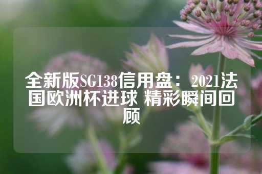 全新版SG138信用盘：2021法国欧洲杯进球 精彩瞬间回顾-第1张图片-皇冠信用盘出租