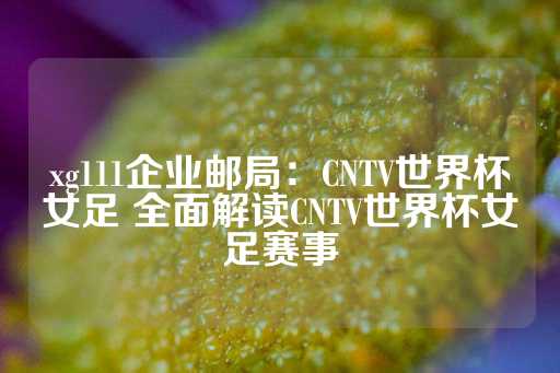 xg111企业邮局：CNTV世界杯女足 全面解读CNTV世界杯女足赛事