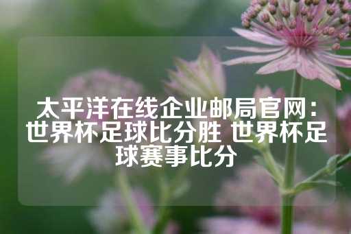 太平洋在线企业邮局官网：世界杯足球比分胜 世界杯足球赛事比分