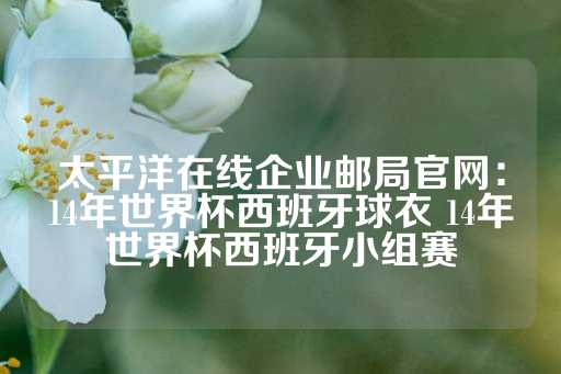 太平洋在线企业邮局官网：14年世界杯西班牙球衣 14年世界杯西班牙小组赛