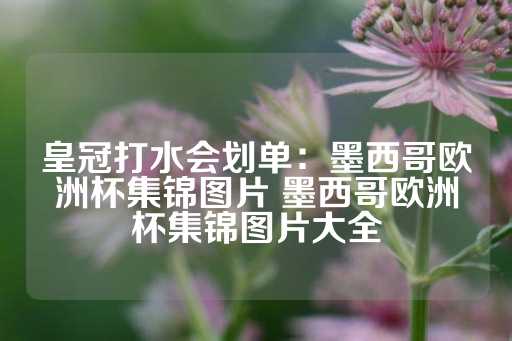 皇冠打水会划单：墨西哥欧洲杯集锦图片 墨西哥欧洲杯集锦图片大全