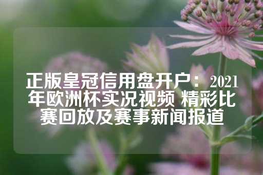 正版皇冠信用盘开户：2021年欧洲杯实况视频 精彩比赛回放及赛事新闻报道-第1张图片-皇冠信用盘出租