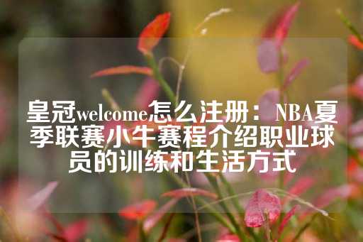 皇冠welcome怎么注册：NBA夏季联赛小牛赛程介绍职业球员的训练和生活方式