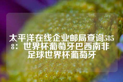 太平洋在线企业邮局查询5858：世界杯葡萄牙巴西南非 足球世界杯葡萄牙-第1张图片-皇冠信用盘出租