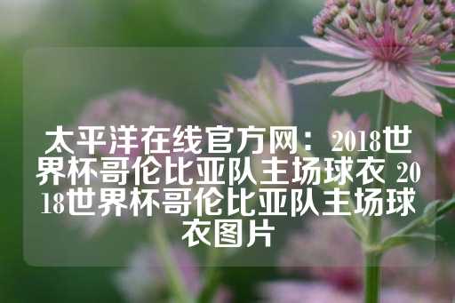 太平洋在线官方网：2018世界杯哥伦比亚队主场球衣 2018世界杯哥伦比亚队主场球衣图片-第1张图片-皇冠信用盘出租