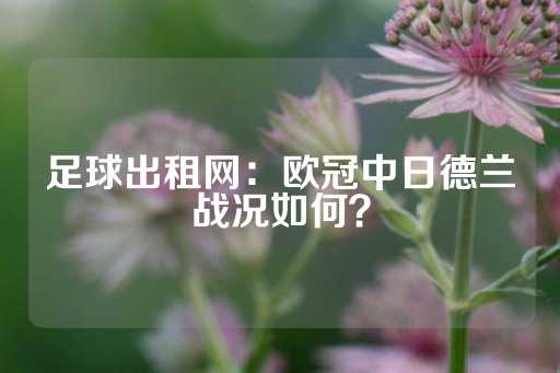 足球出租网：欧冠中日德兰战况如何？