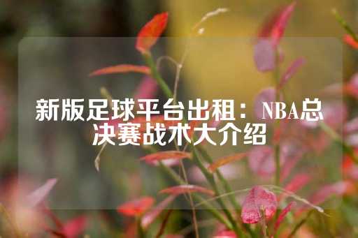 新版足球平台出租：NBA总决赛战术大介绍